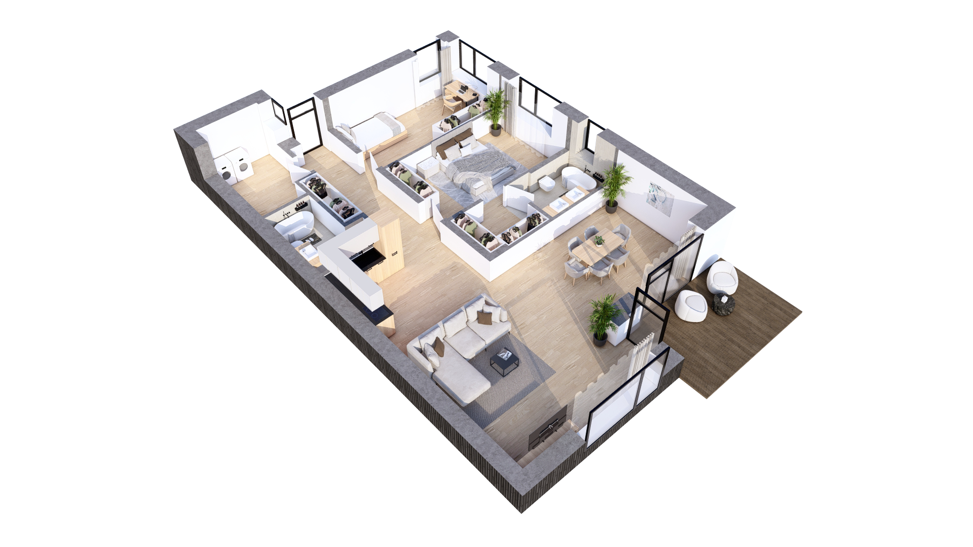2.2 3D planas